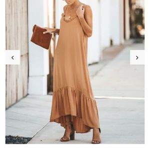 Vici Ruffle Maxi Dress